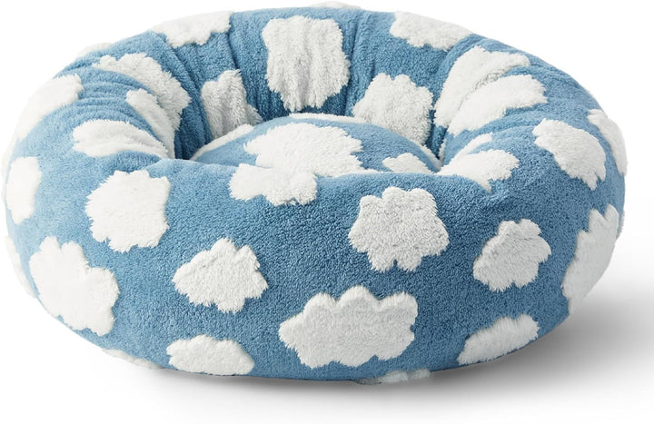 Round Warm Pet Bed for All Seasons