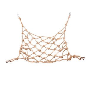 Discover the Joy of Play with the Parrot Hemp Rope Climbing Net Cage Swing Toy